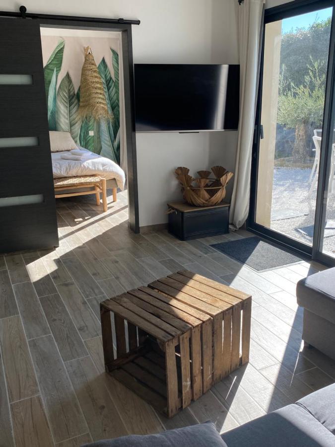 Petit Nid Douillet En Luberon Avec Spa Ansouis Kültér fotó